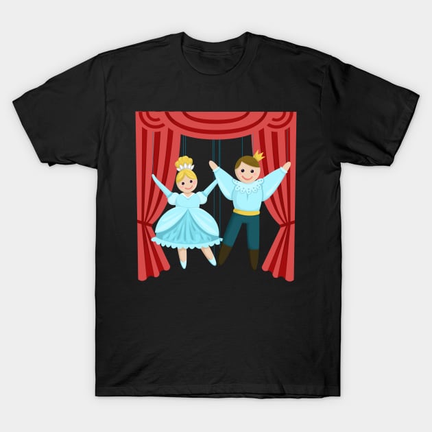 Puppets Puppet Puppeteer Puppet T-Shirt by MooonTees